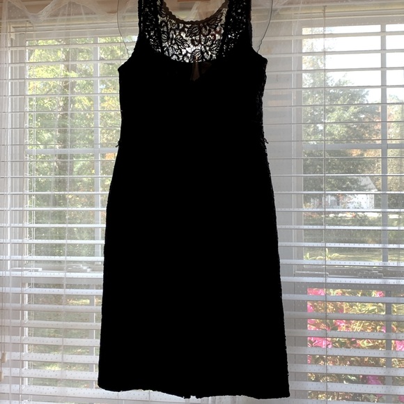 White House Black Market Black Lace Cocktail Dress - Picture 12 of 13